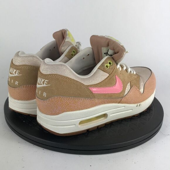 Nike Air Max 1 PRM Dusted Clay/Pink Running Shoes 454746-201 Women’s Size 9 - Picture 5 of 13